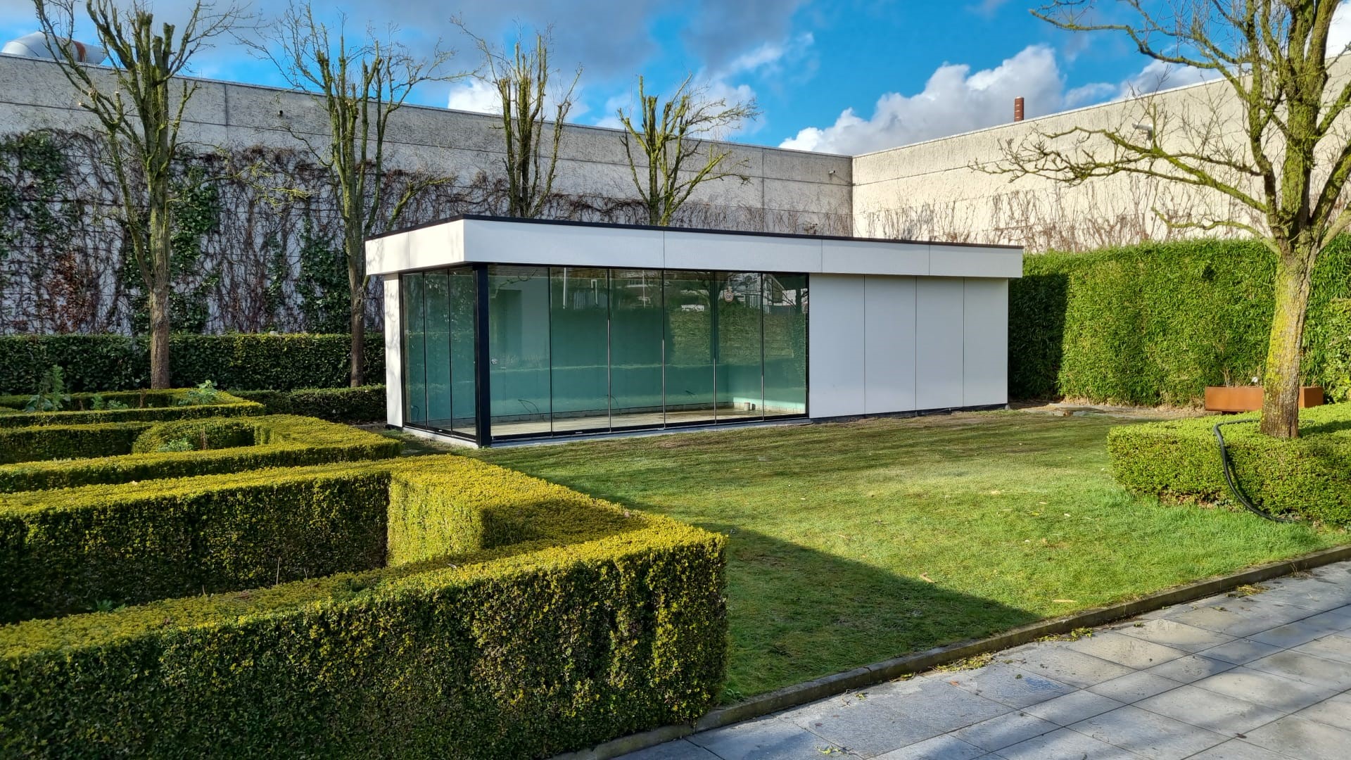 Chambre de jardin moderne sur mesure
