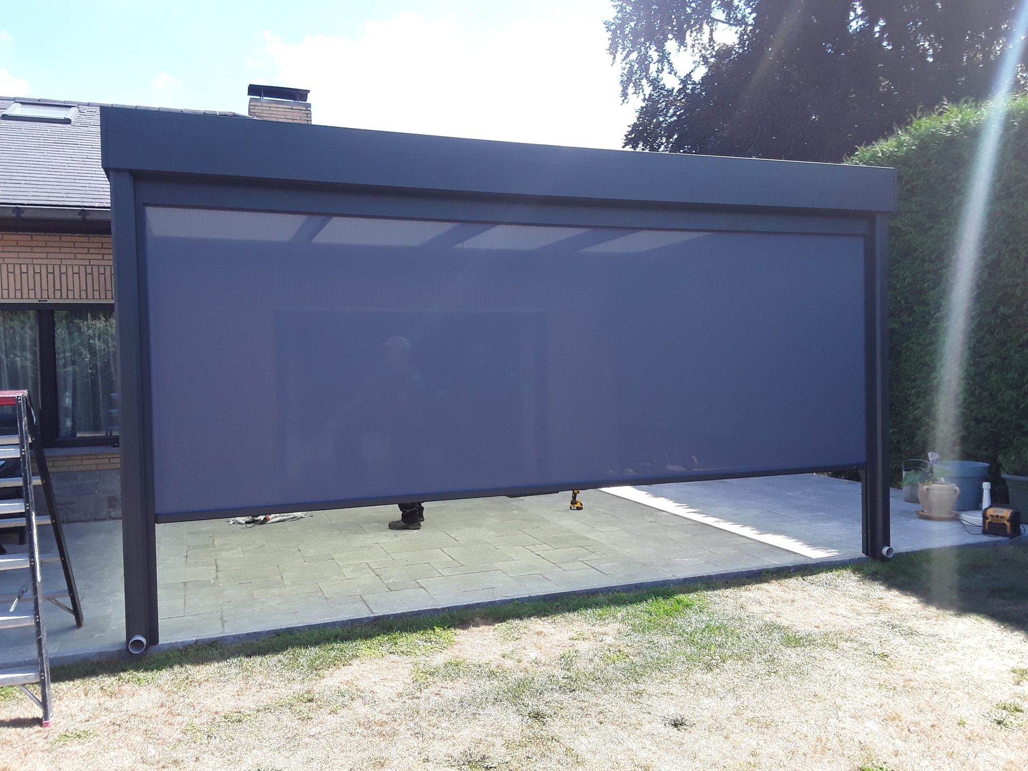 Overkapping met screen