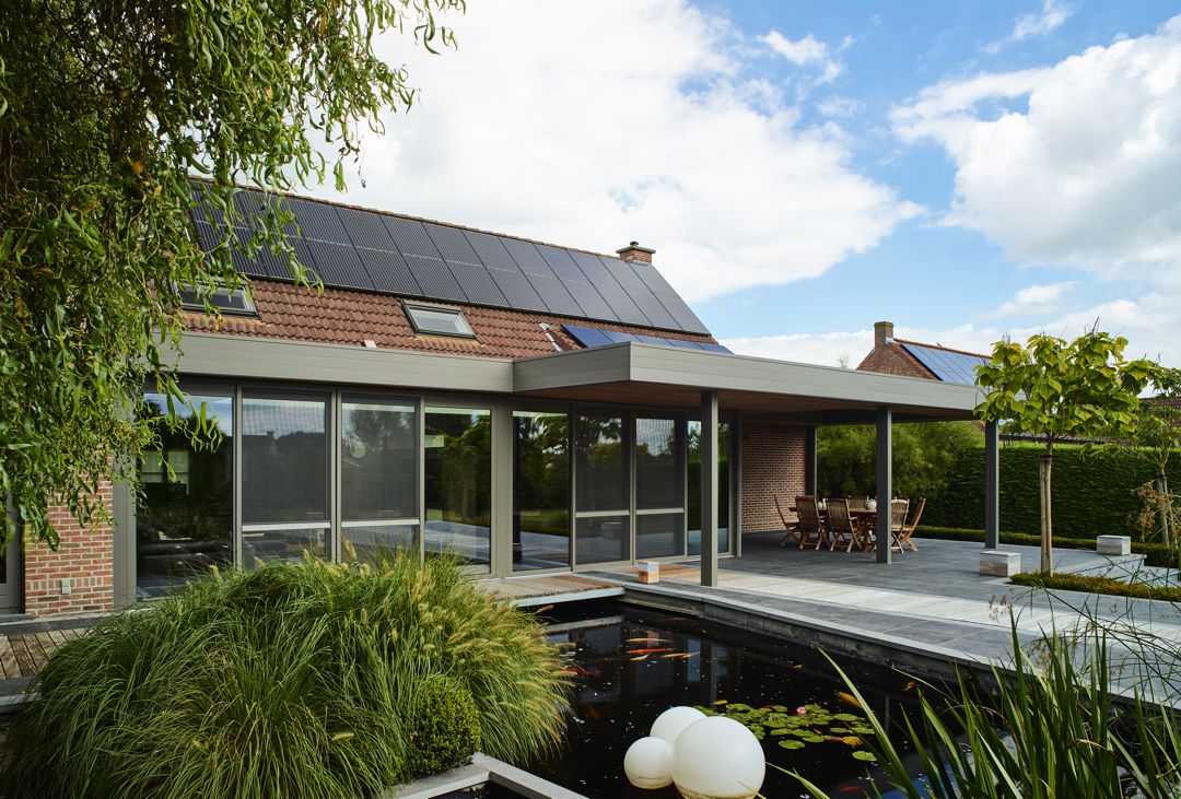 Woonveranda in aluminium