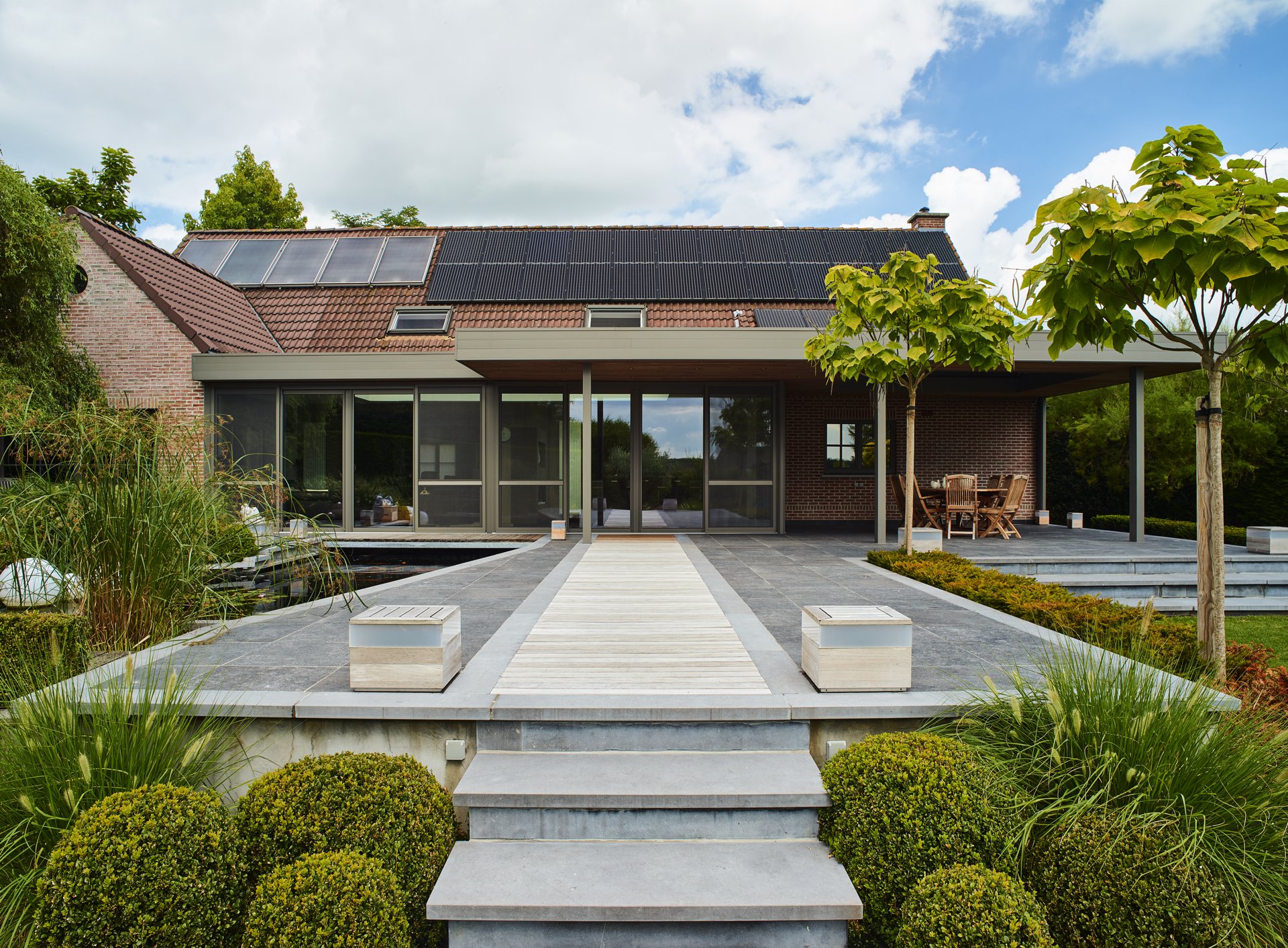 Woonveranda in aluminium