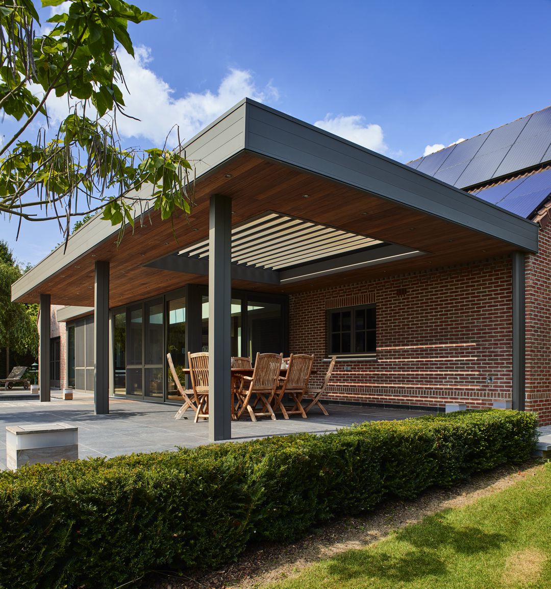 Leefveranda met Renson terrasoverkapping