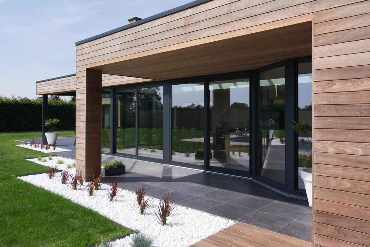 Leefveranda op maat aluminium en hardhout
