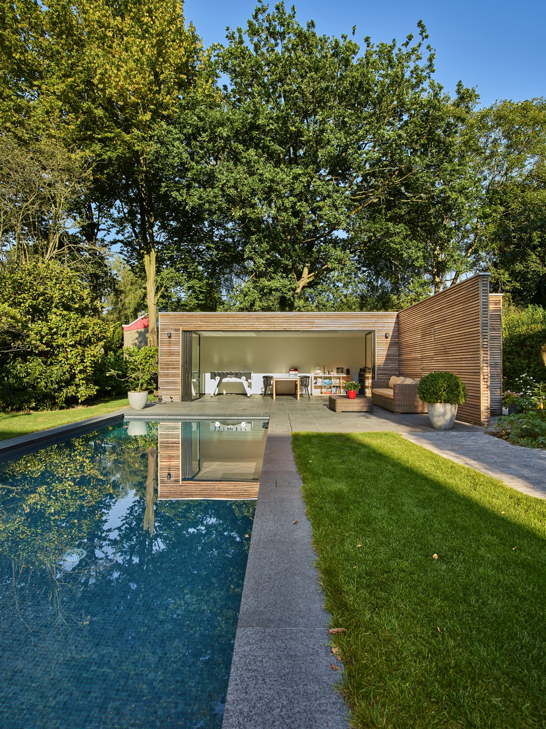Bijgebouw in padoek