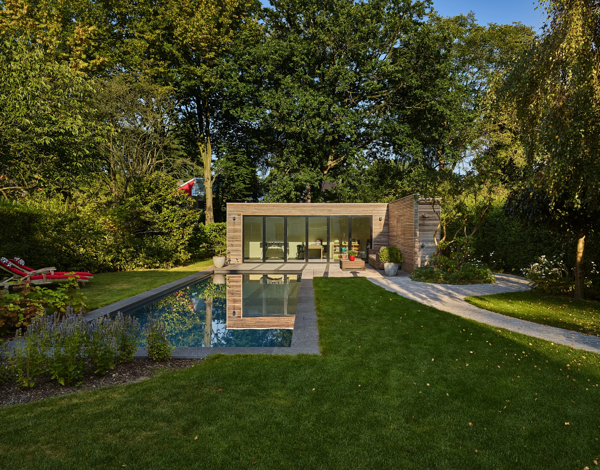 Poolhouse in Padoek
