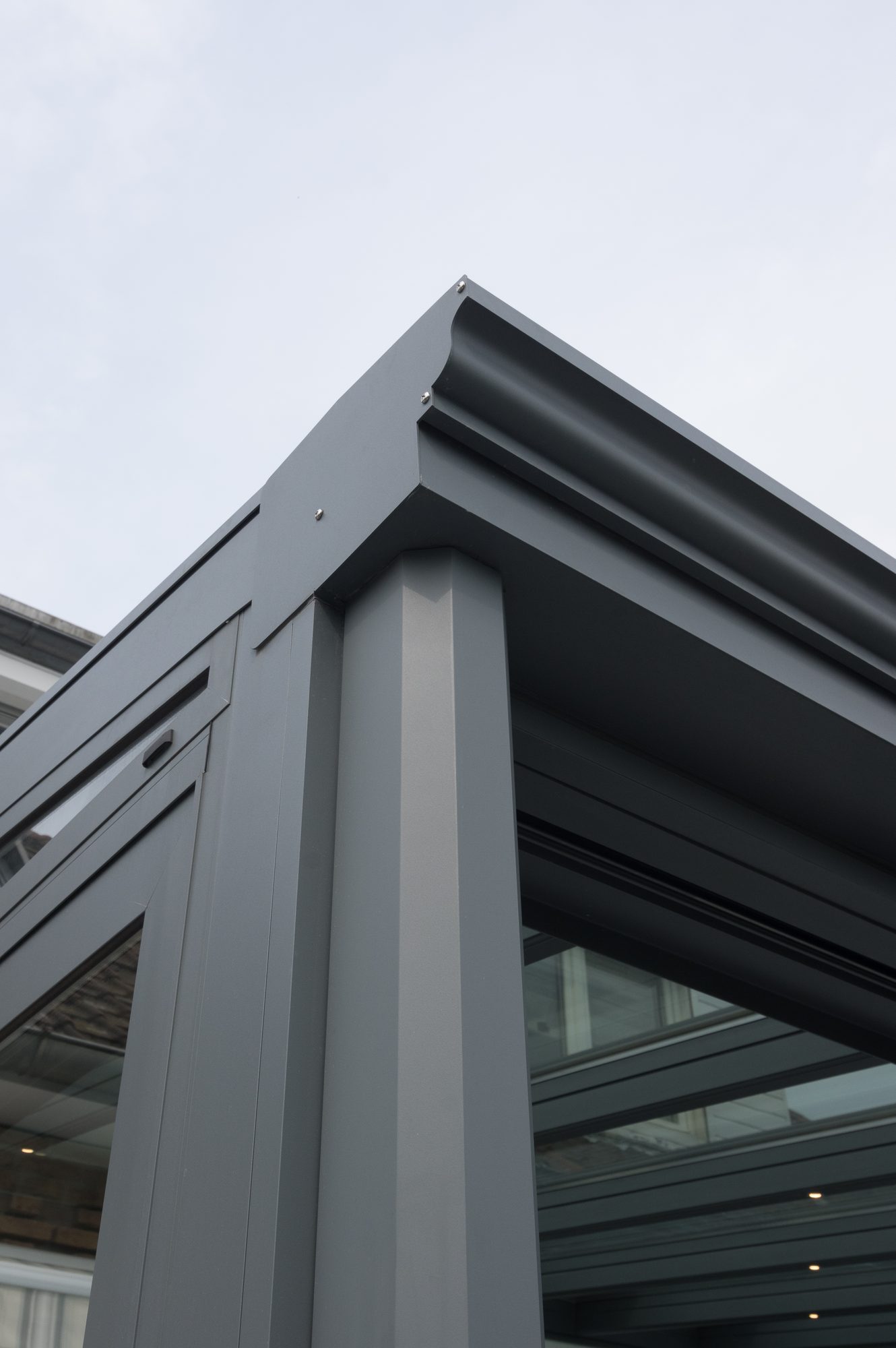 Klassieke veranda in aluminium