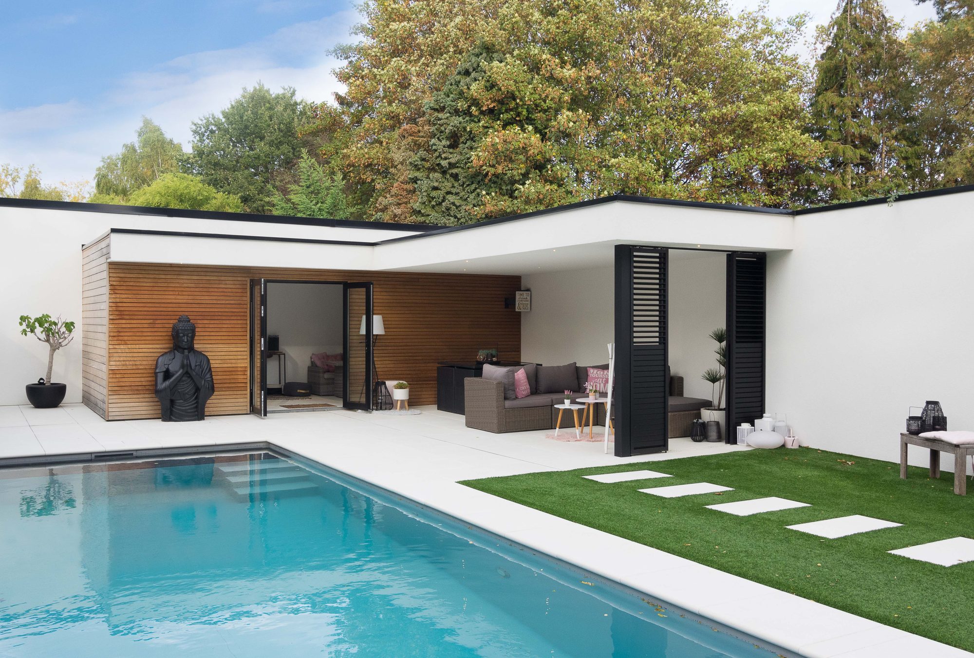 Annexe en crépi