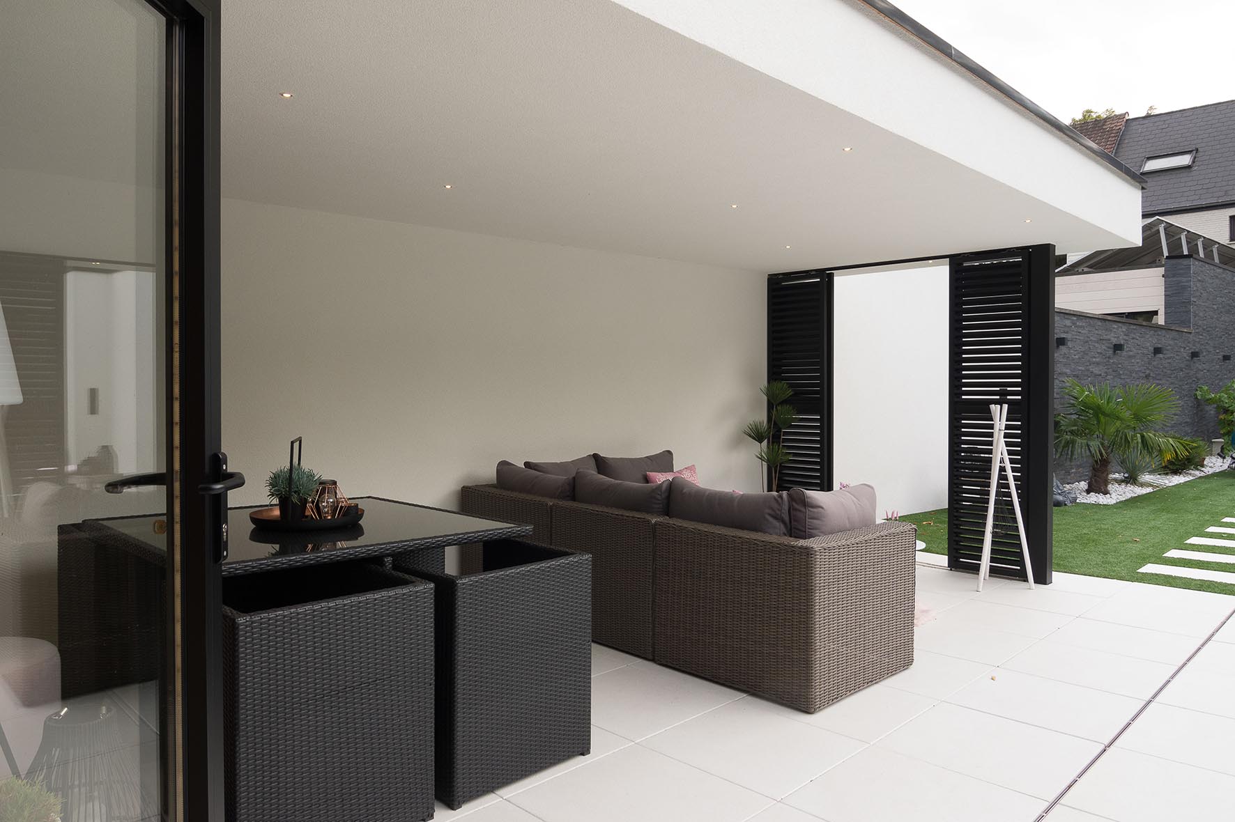 Toiture de terrasse moderne