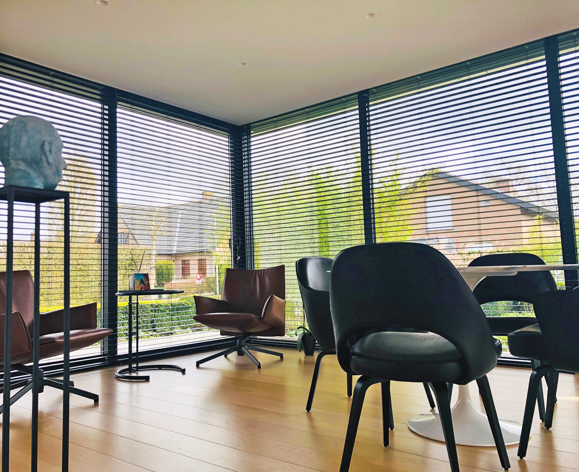 Interieur moderne uitbouw