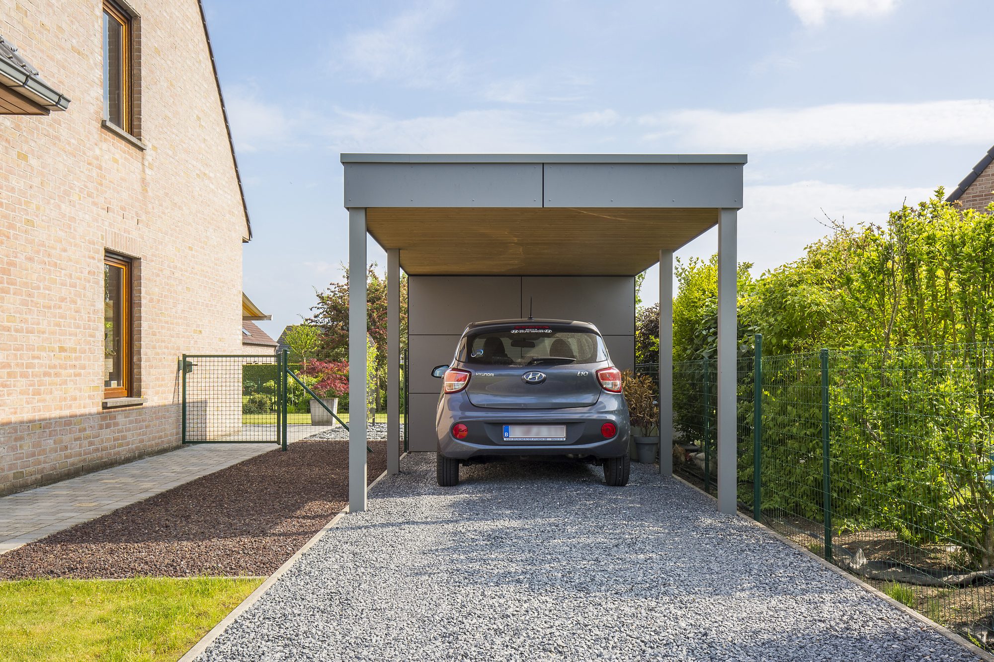 Trespa Carport met berging