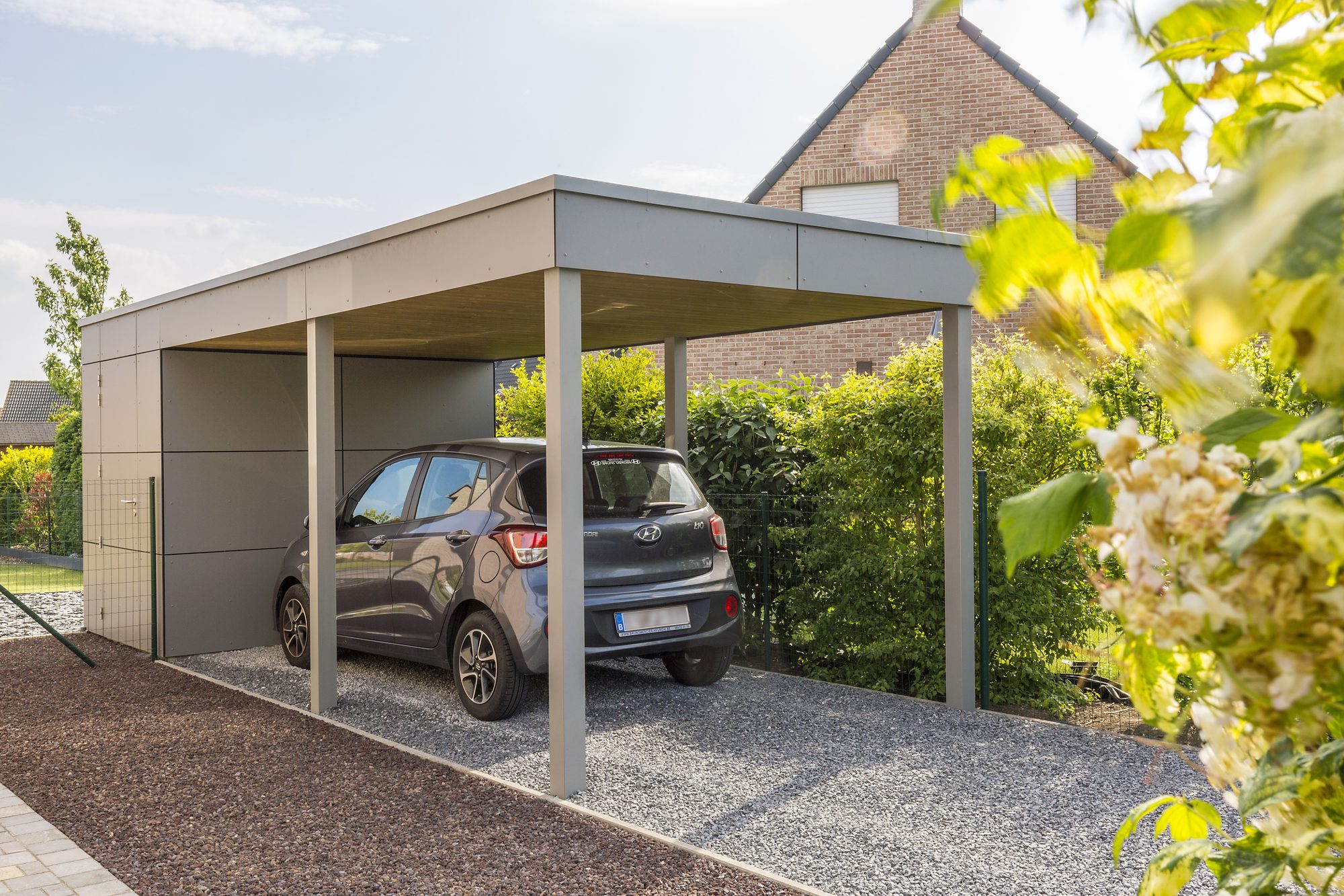 Moderne Trespa Carport