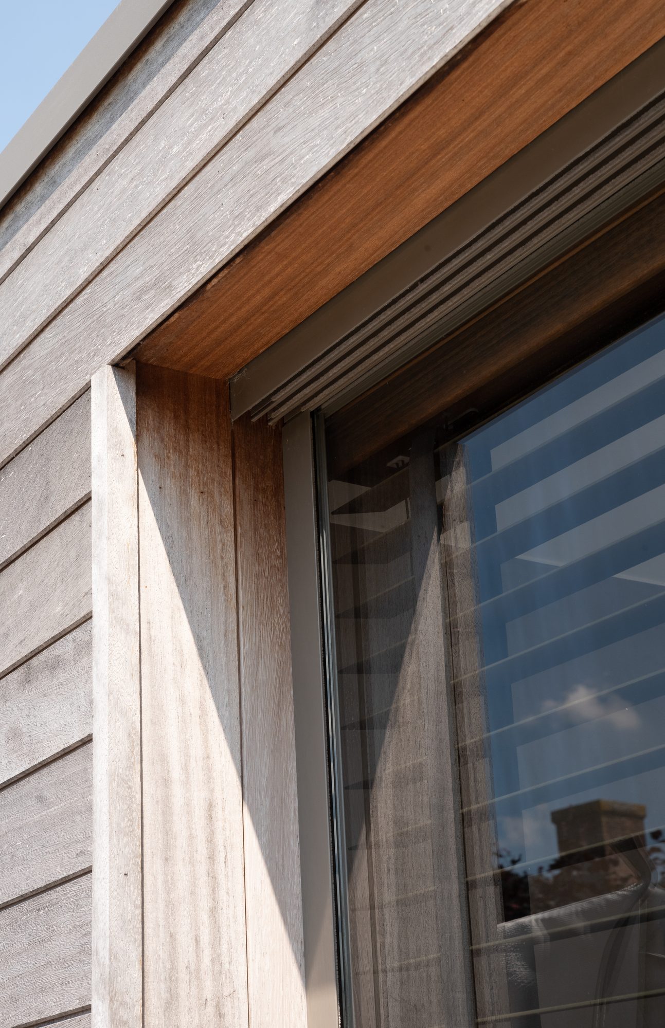 Detail Iroko Tuinhuis