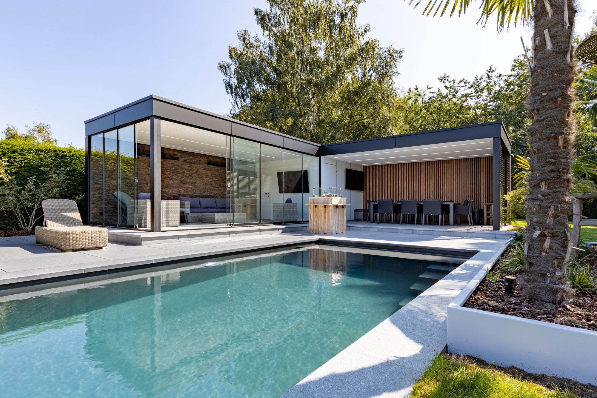 Pool house Moderne