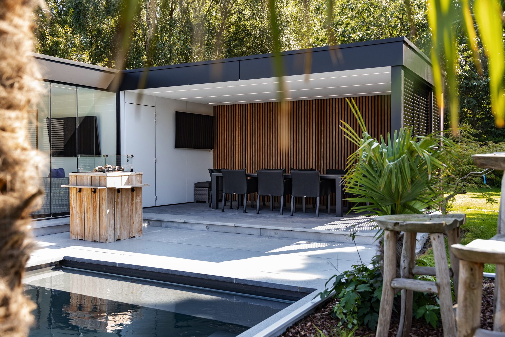 Pool house Moderne