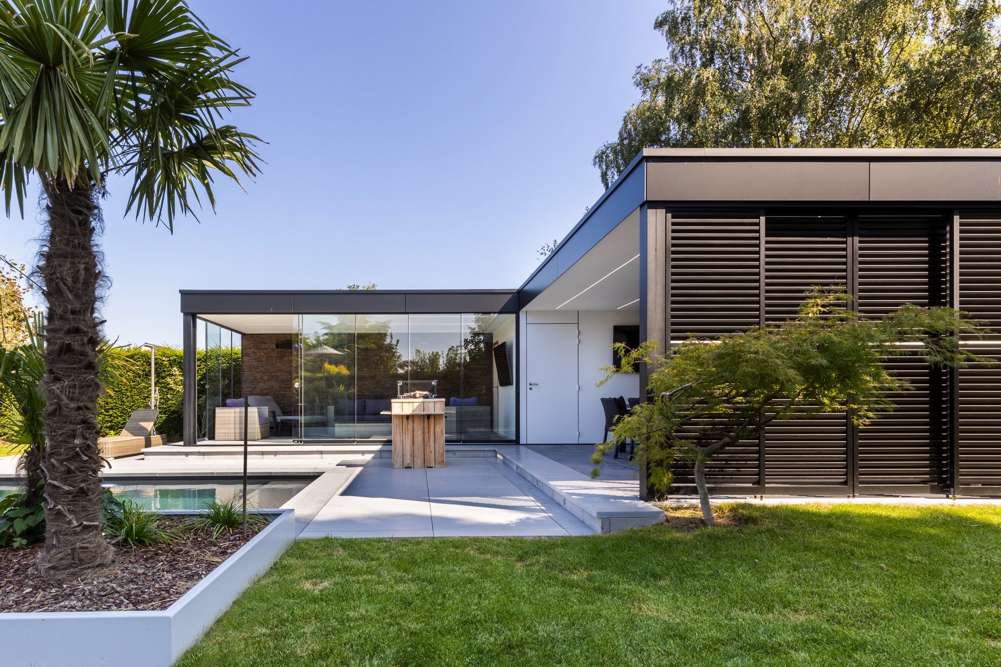 Pool house Moderne
