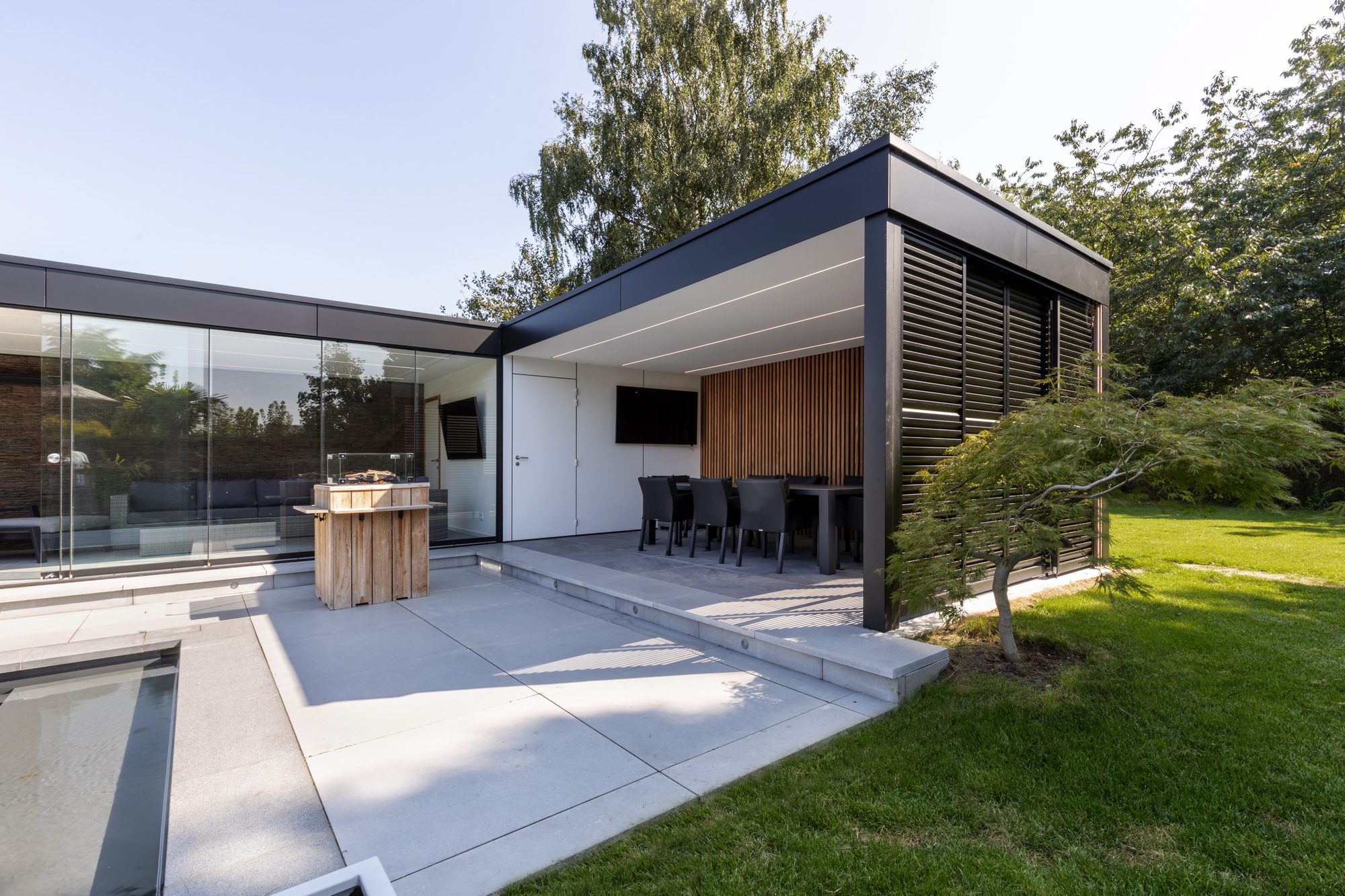 Pool house Moderne
