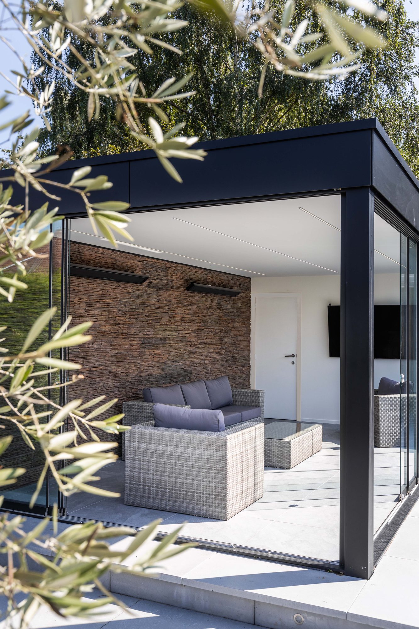 Pool house avec lounge