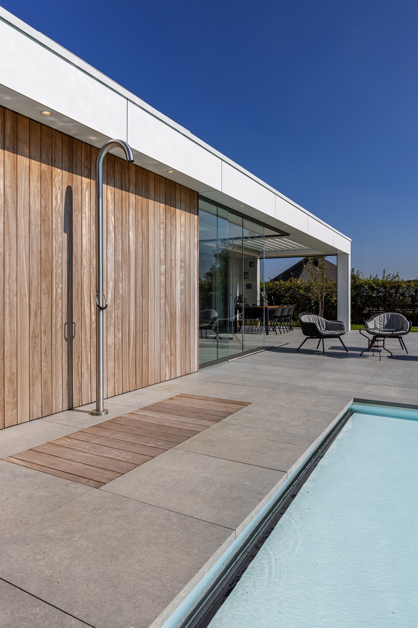 Abri de Piscine Moderne