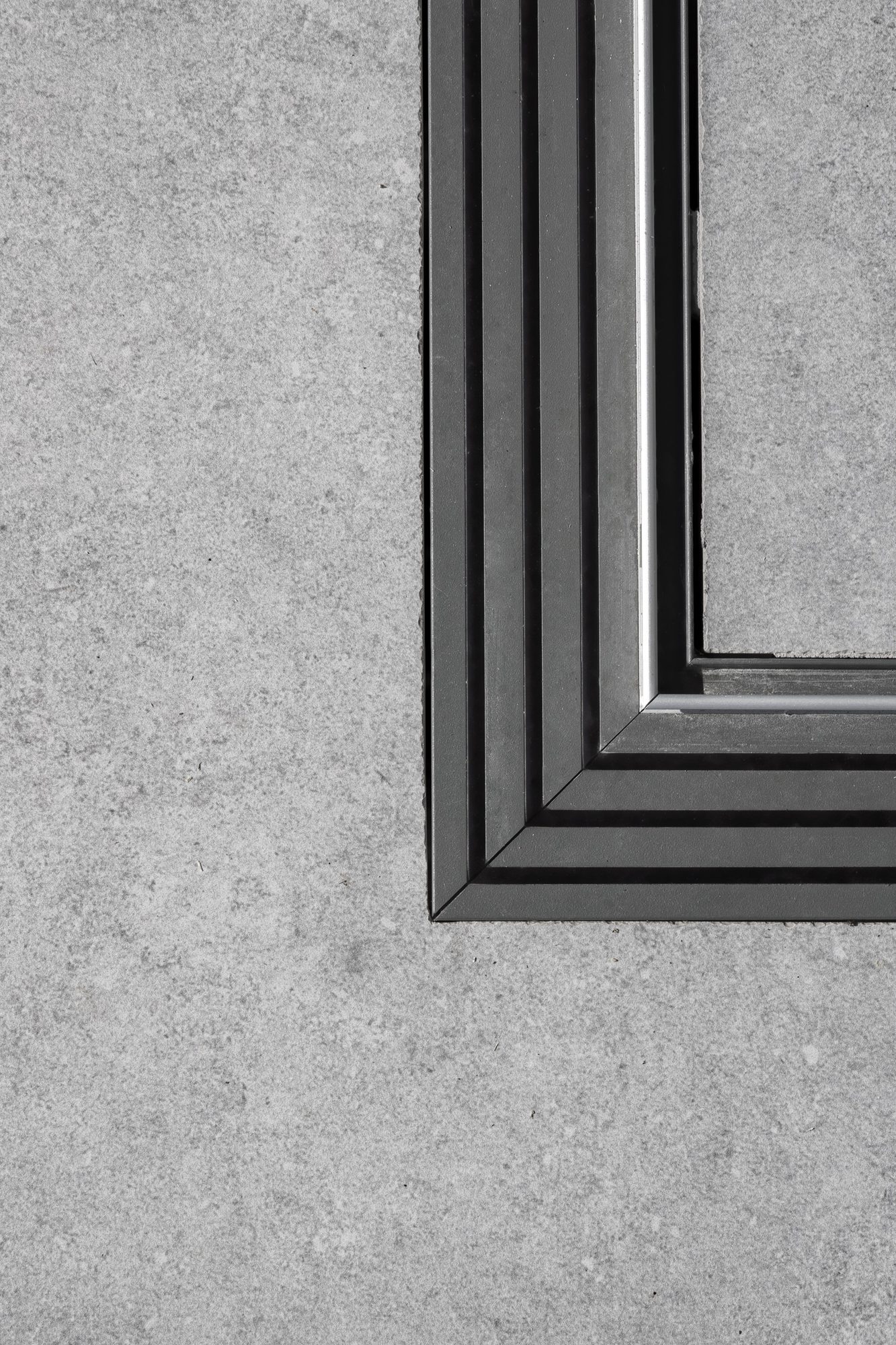 Rails encastrés de Paroi Coulissante Sunflex