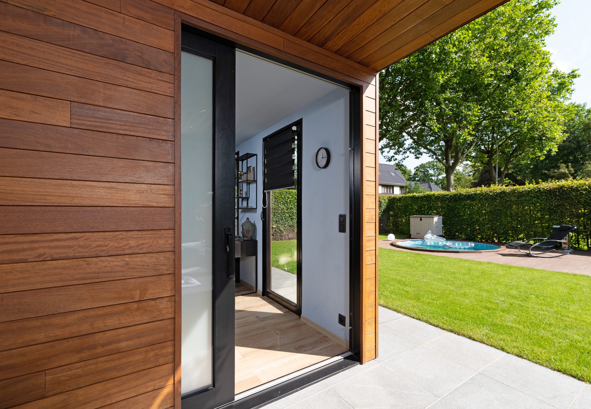 Terrasse Couverte Auvent Abri de Jardin