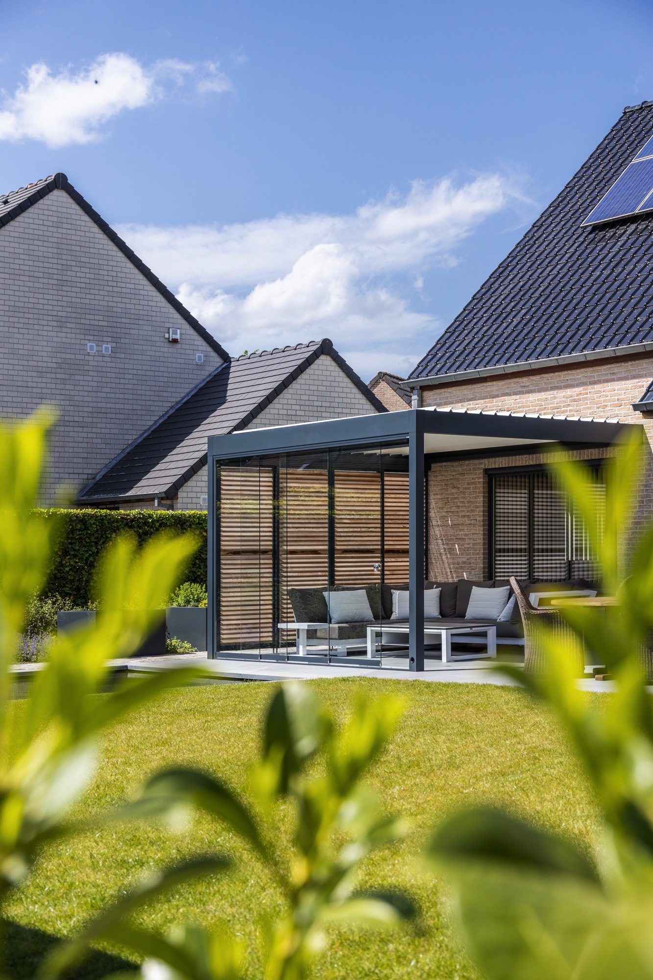 Moderne aluminium pergola