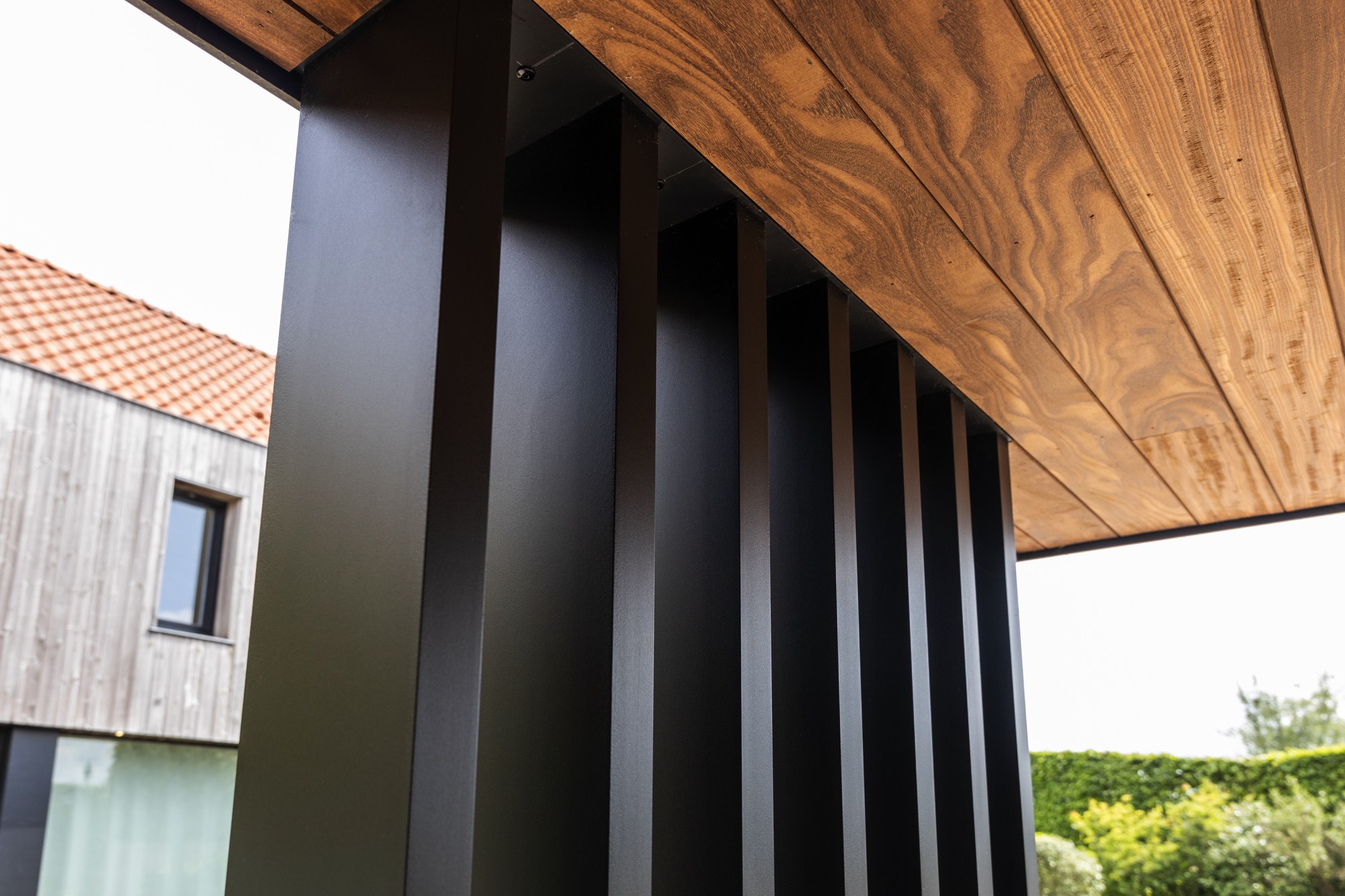 carport trespa afrormosia