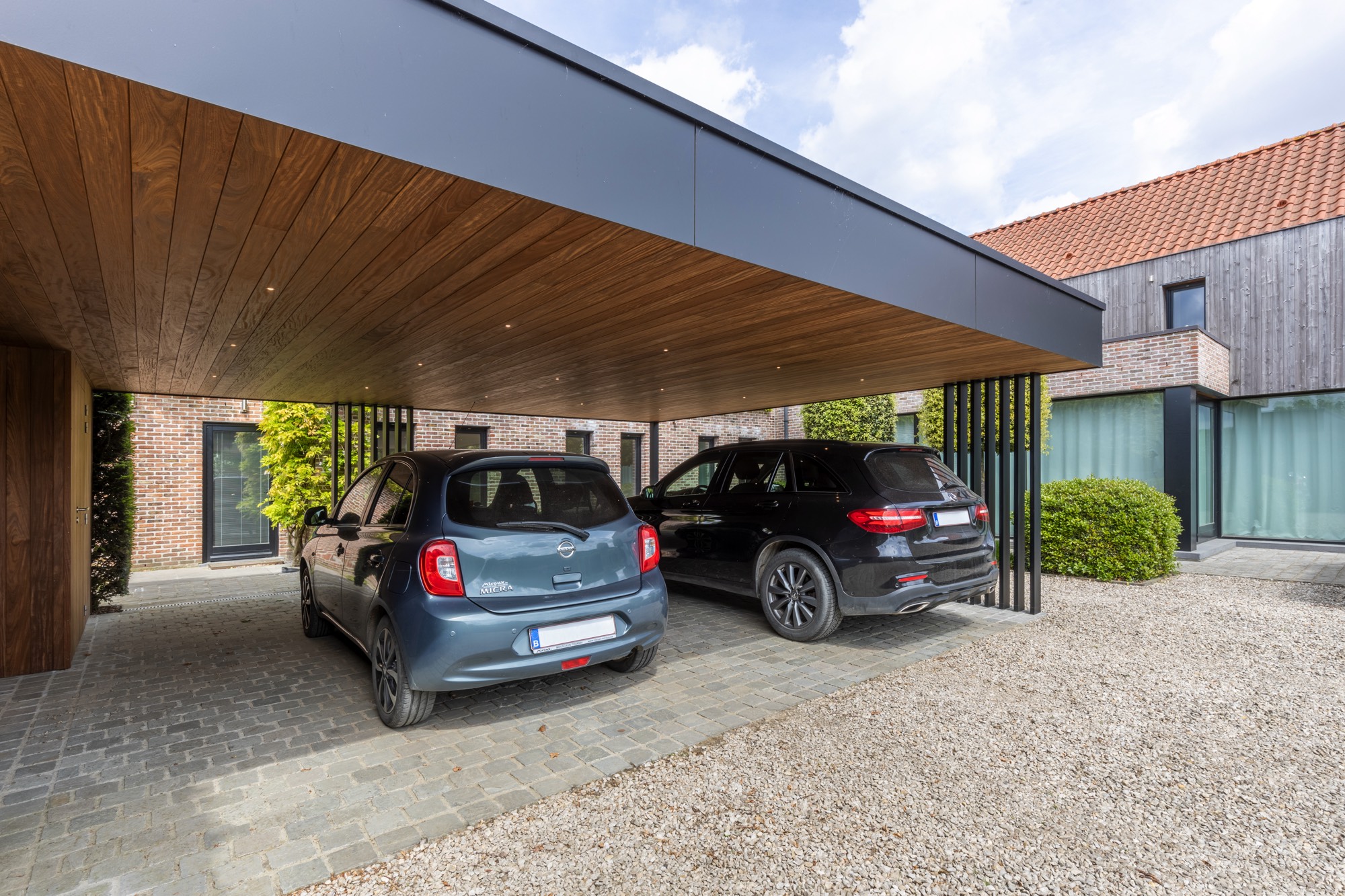 dubbele carport