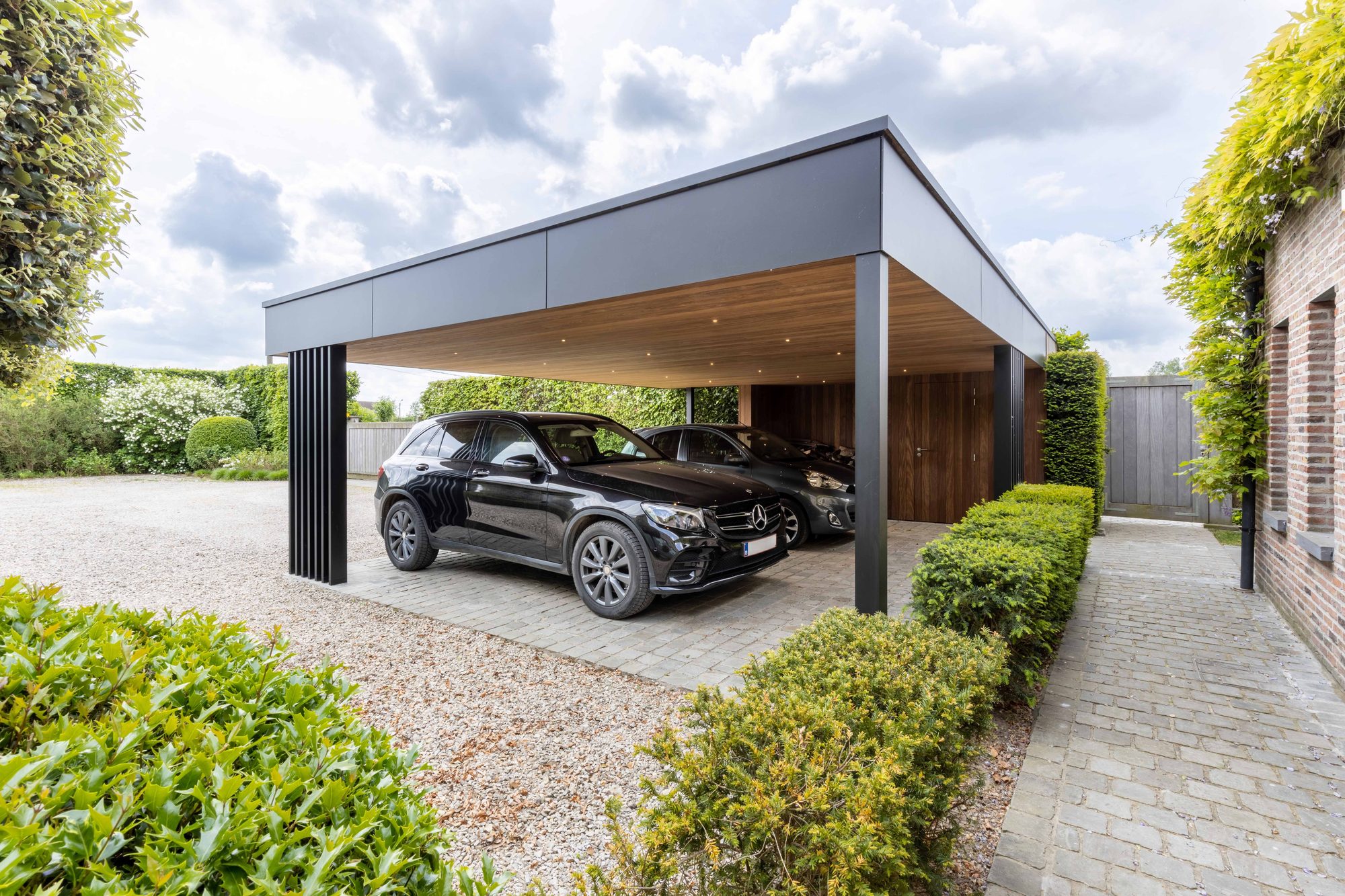 Moderne carport