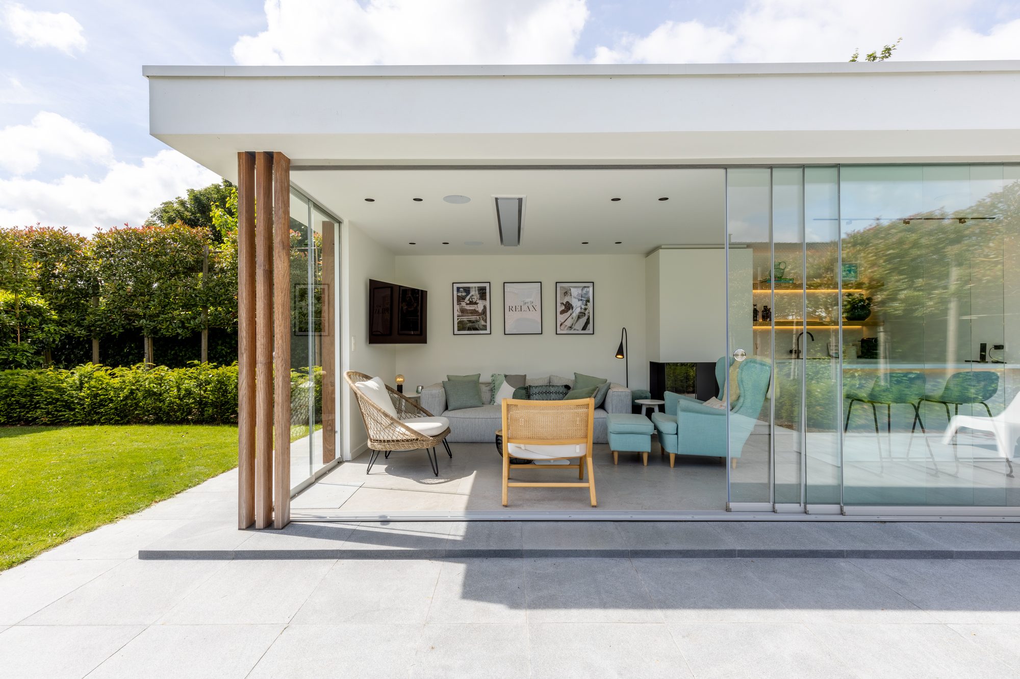 Interieur poolhouse