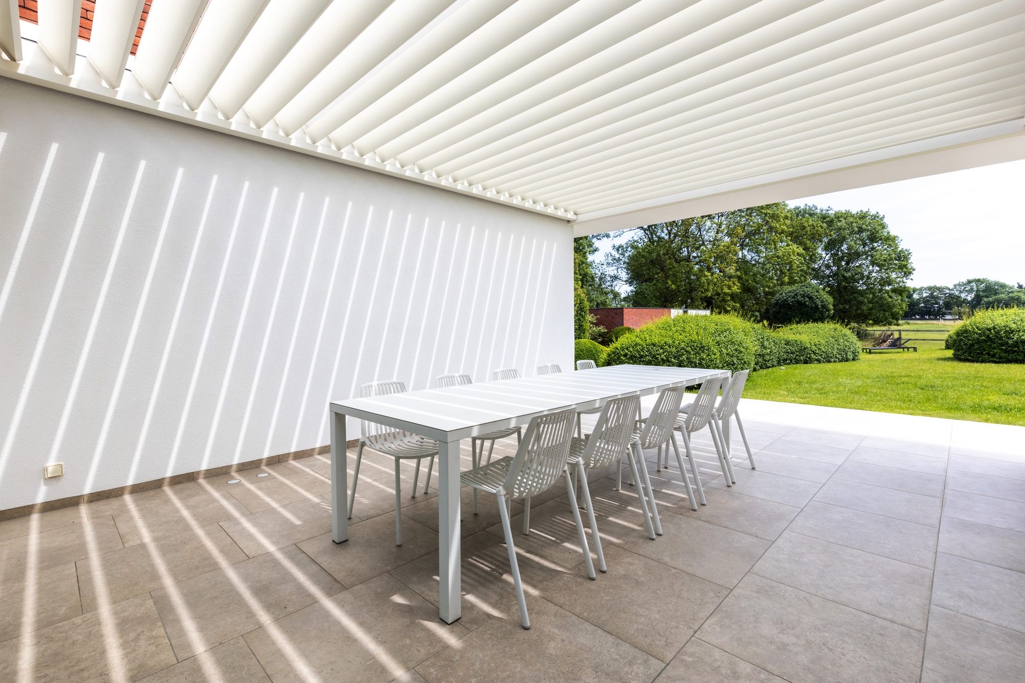 Pergola bioclimatique