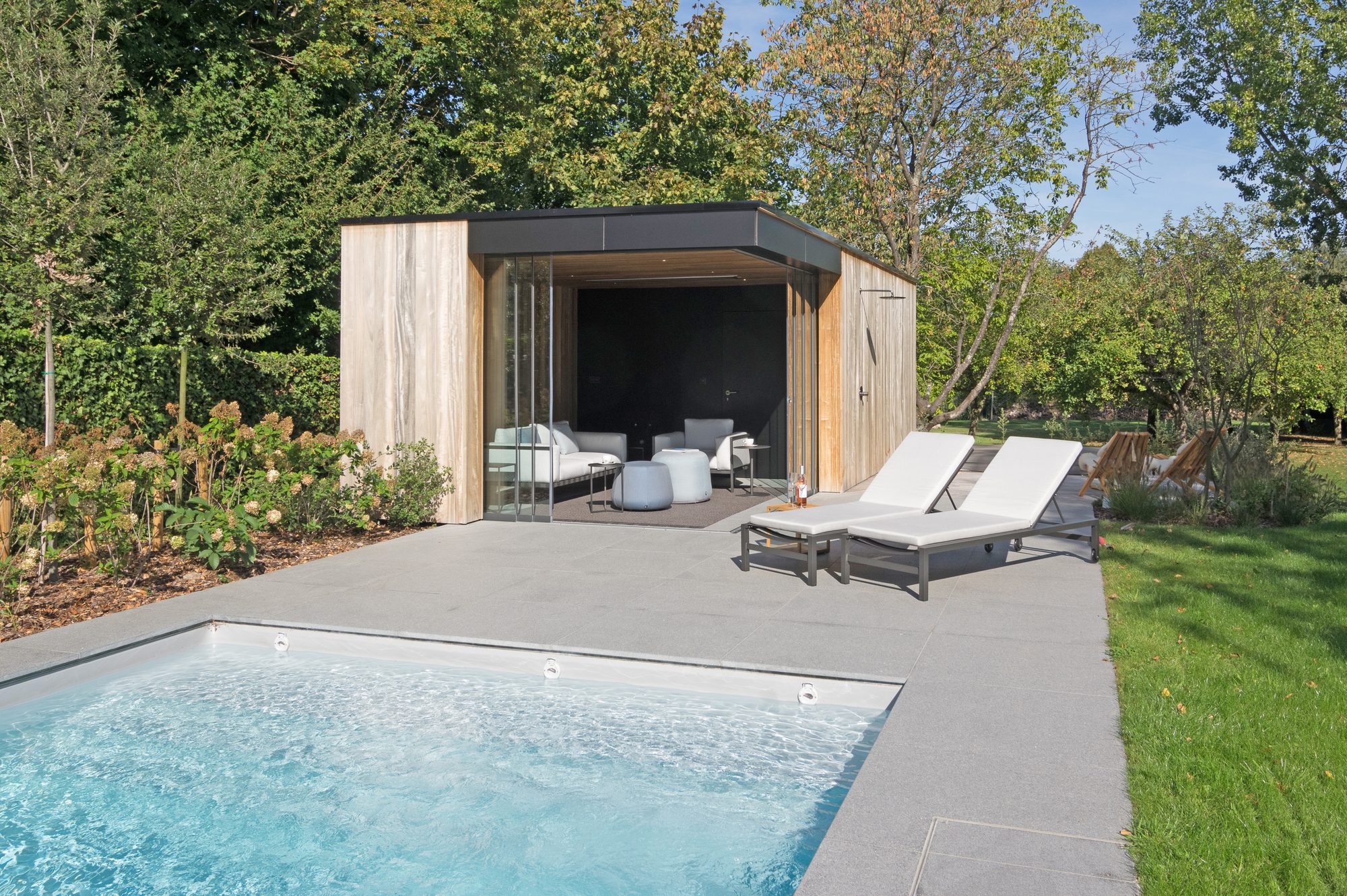 Annexe en bois moderne
