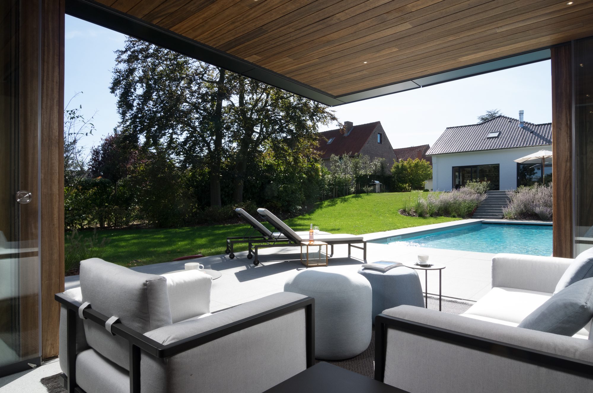Intérieur pool house