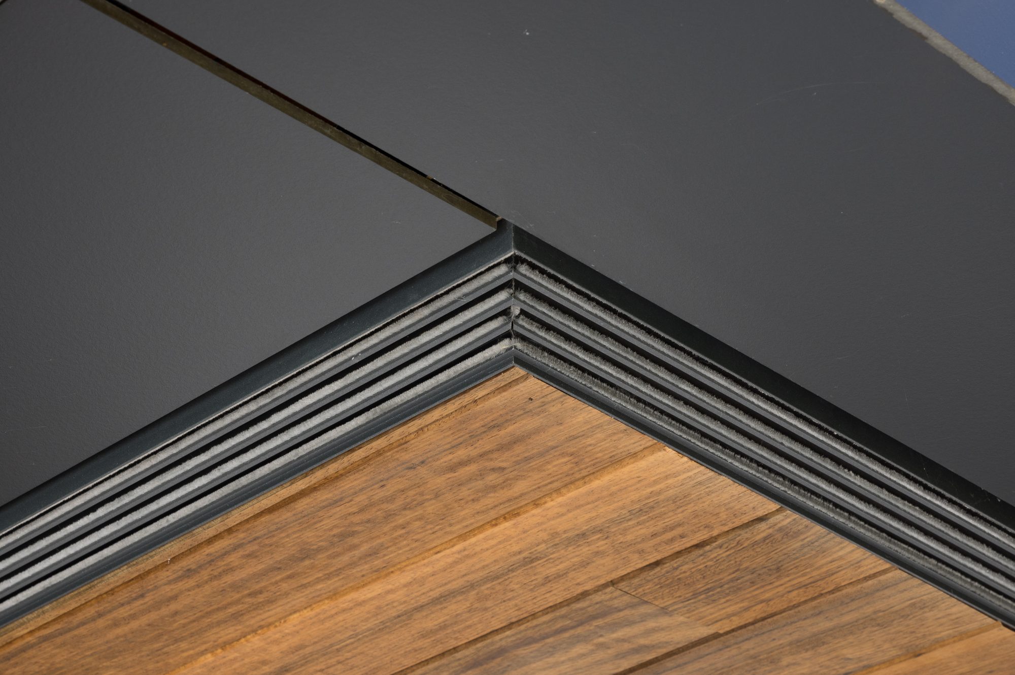Rails intégrés Sunflex paroi coulissante
