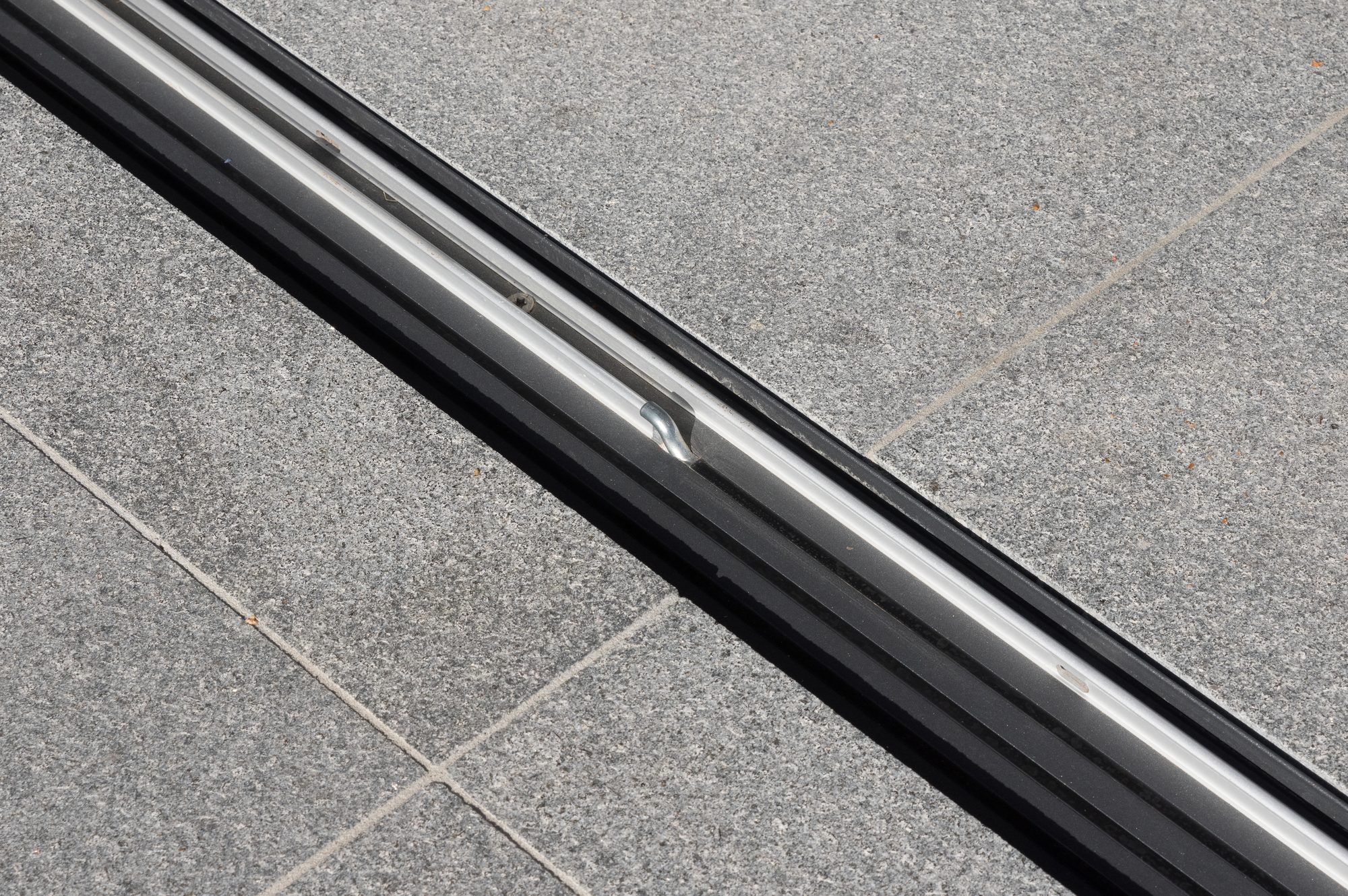 Rails intégrés Sunflex paroi coulissante