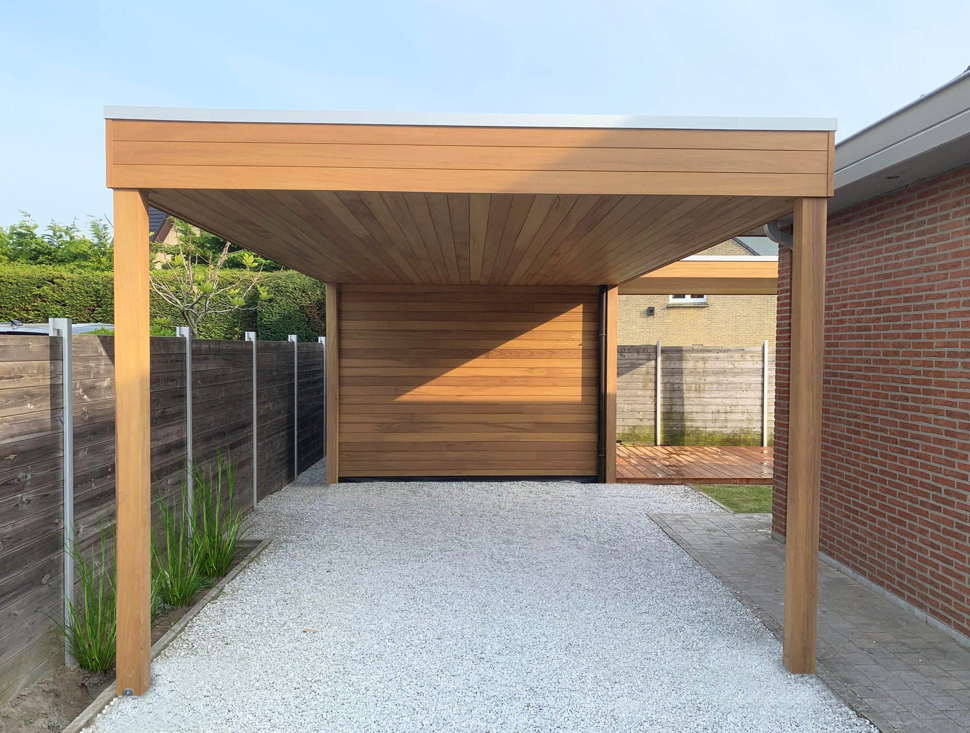 Carport en bois