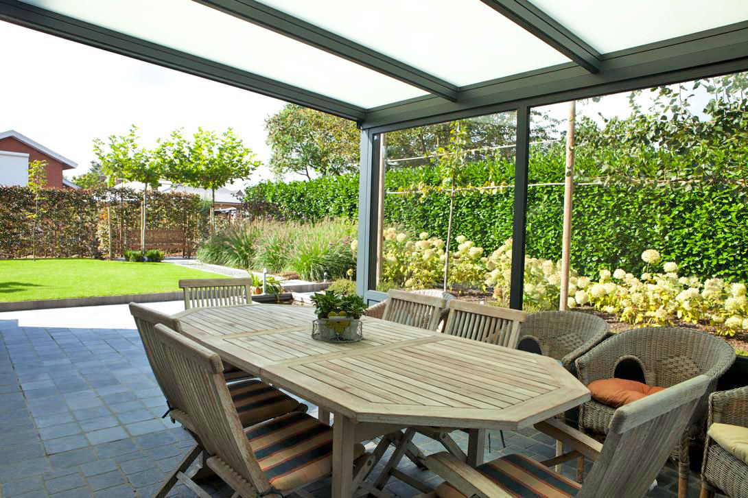 Klassieke aluminium pergola