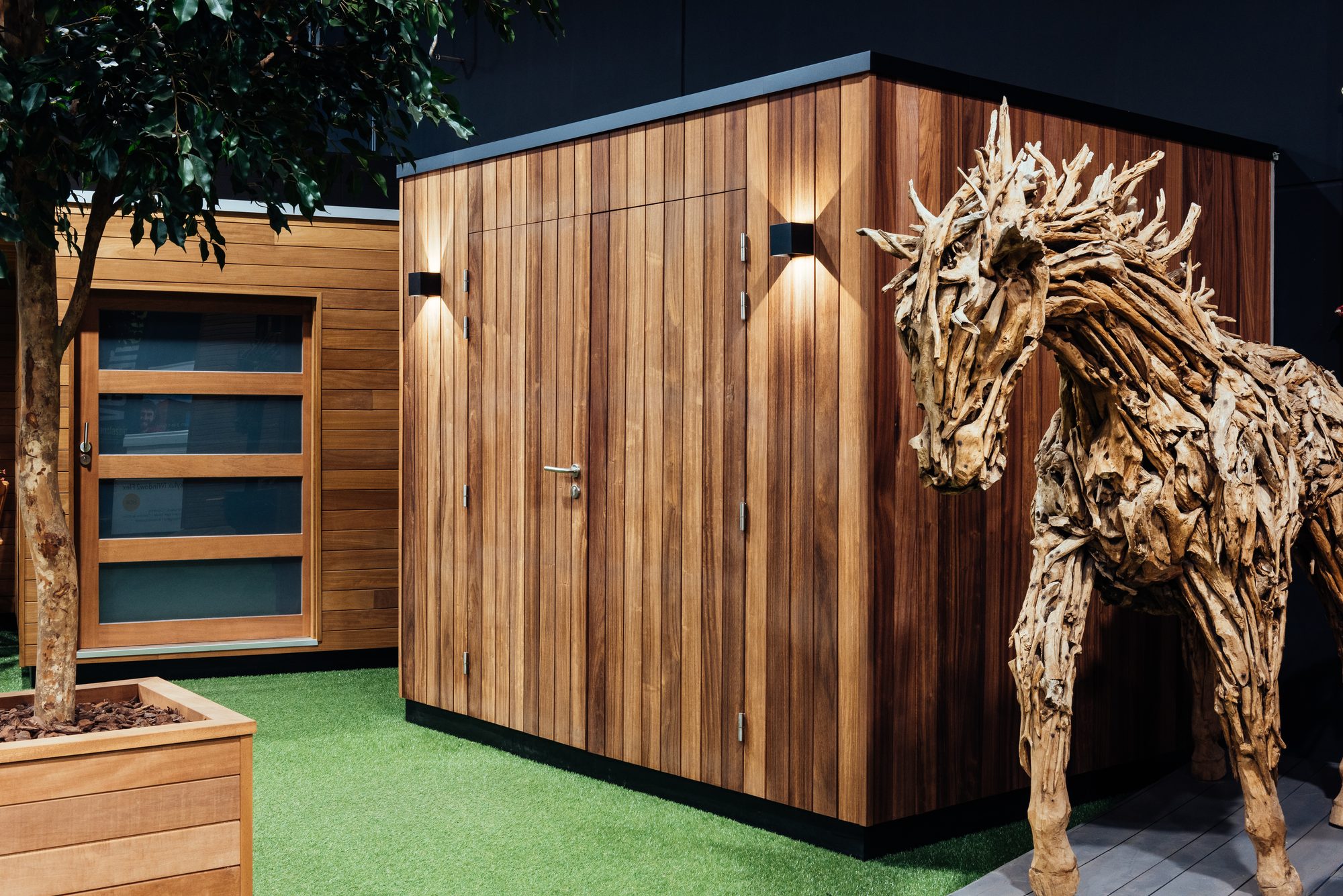 Abri de jardin cube