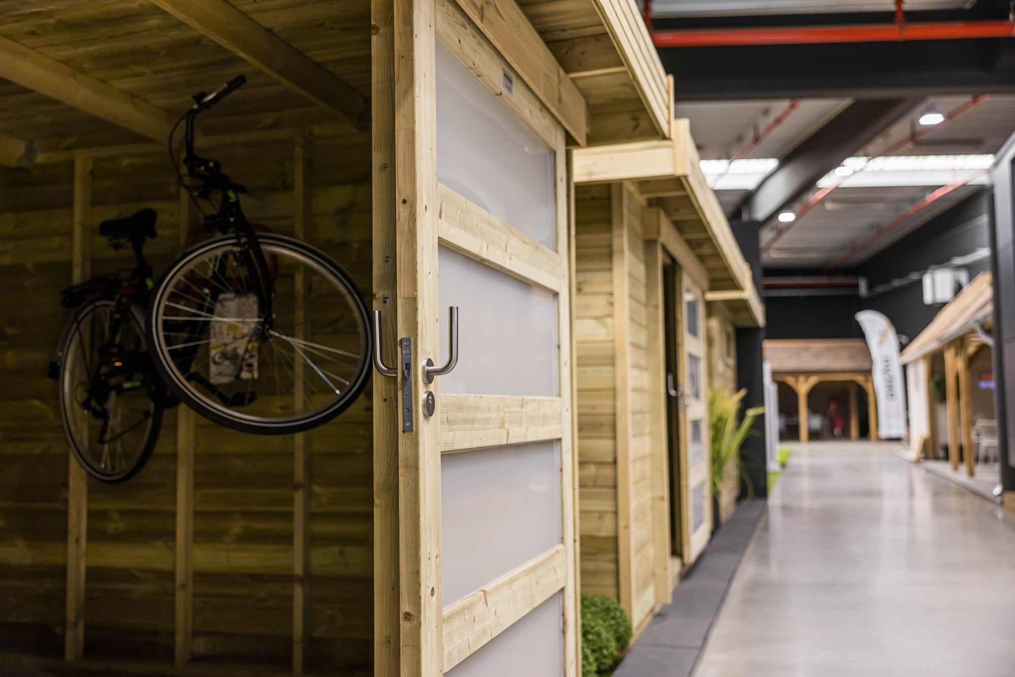 Rangement moderne des vélos