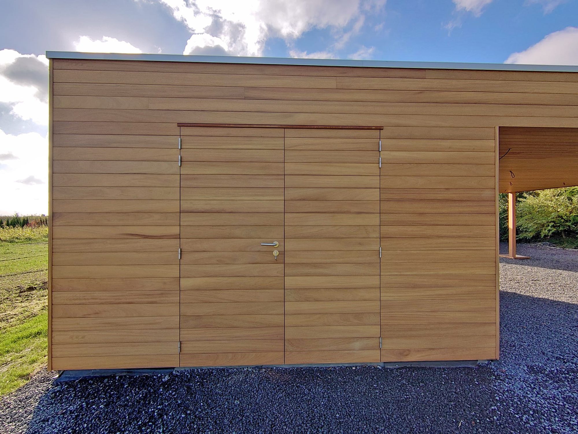 Berging van carport
