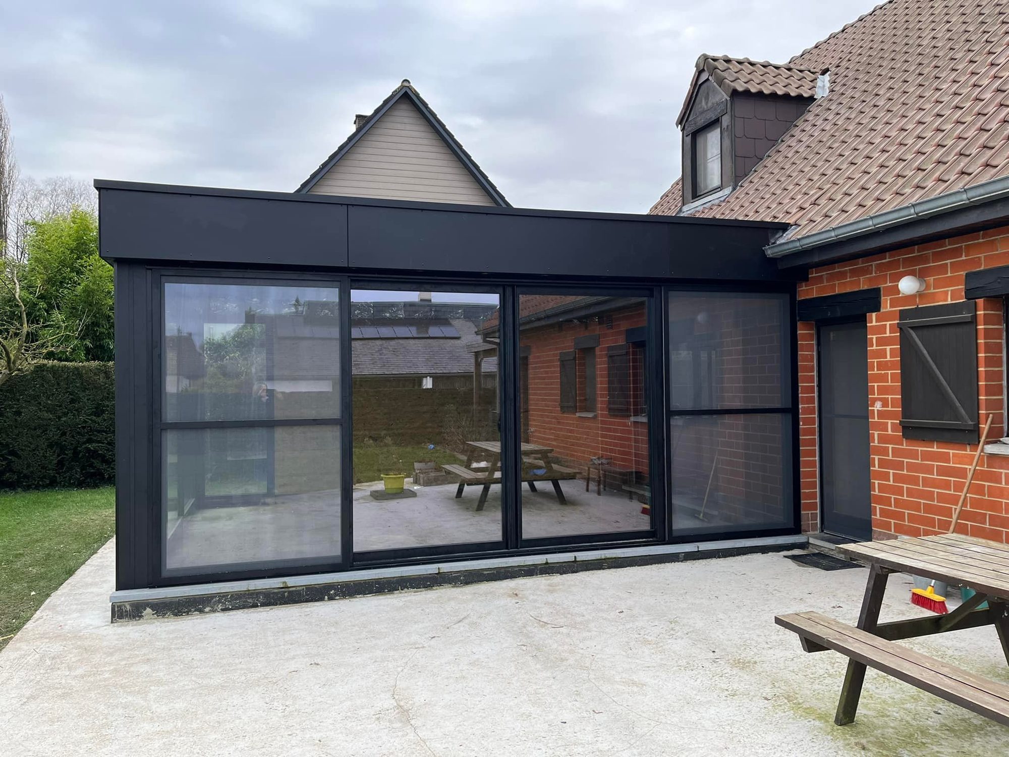 Moderne woonuitbreiding