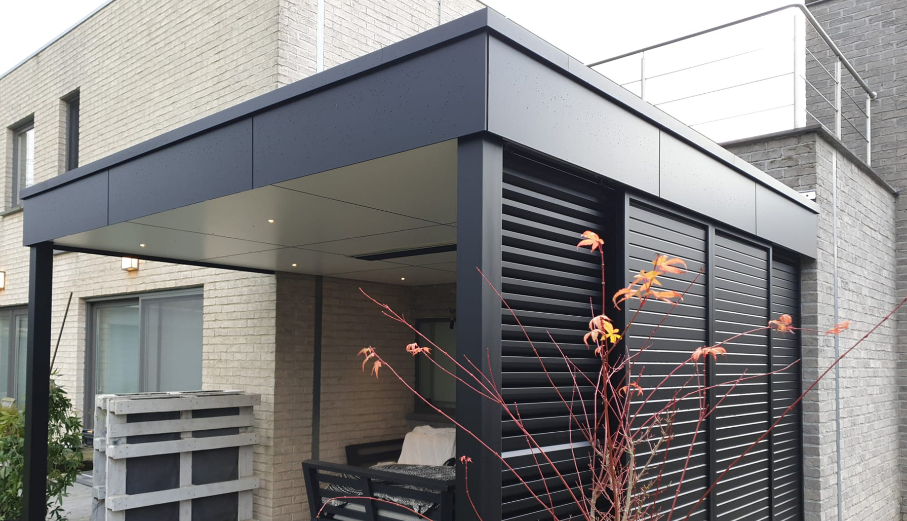Couverture de terrasse épuré