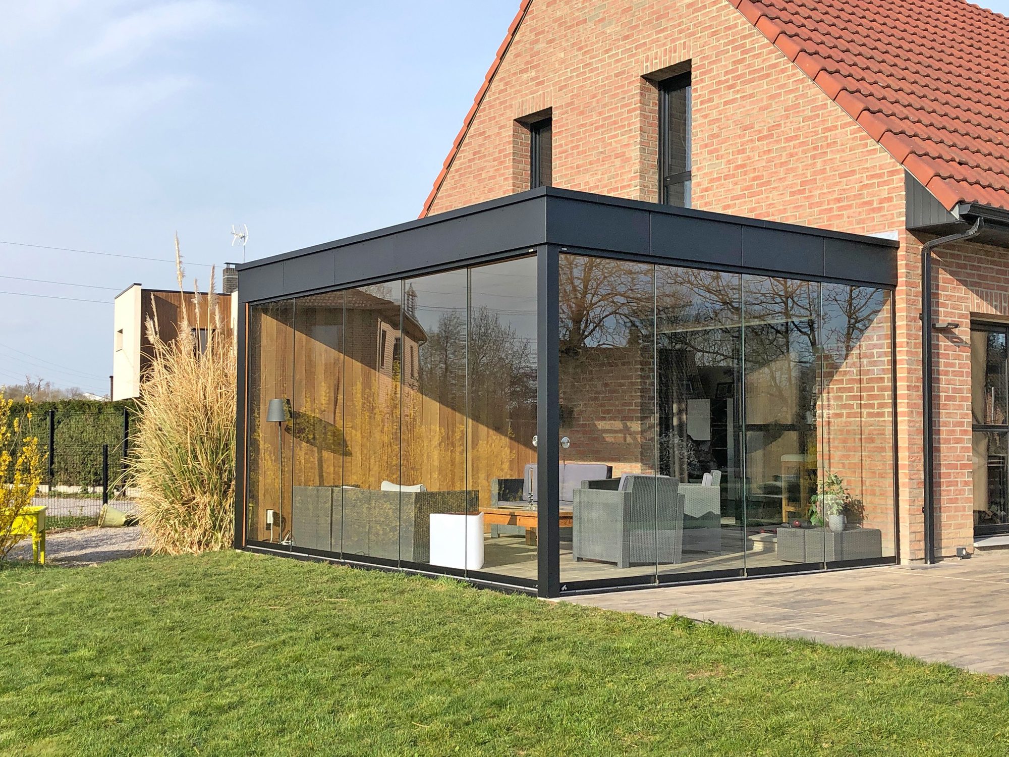 Couverture de terrasse moderne