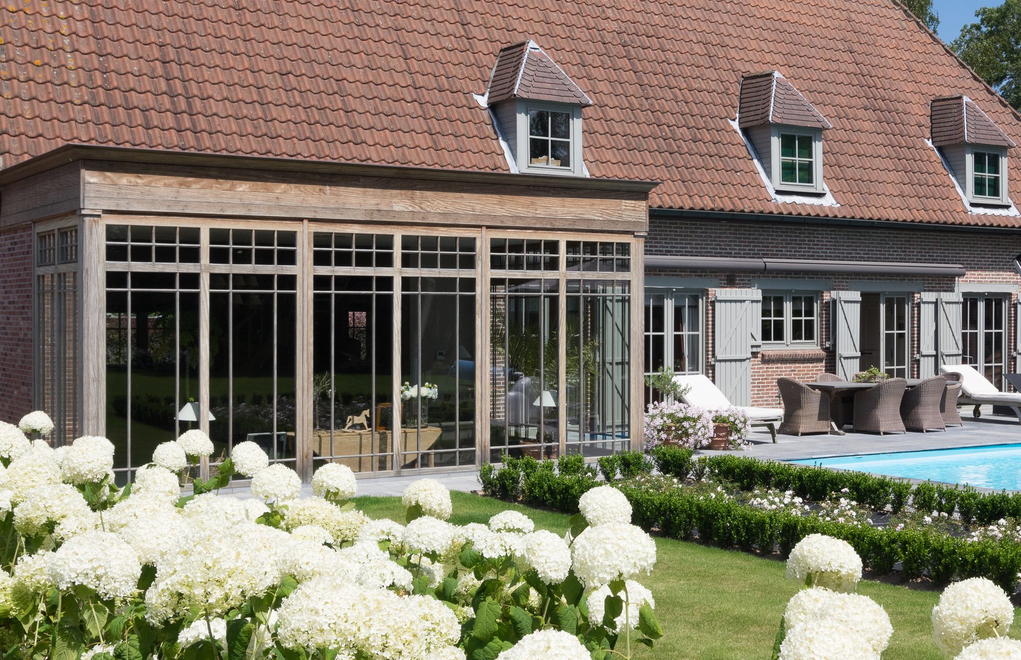 Veranda in hout
