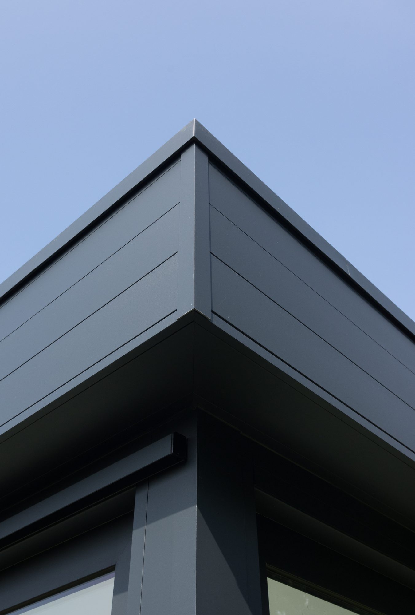 Bandeau de toiture véranda en aluminium
