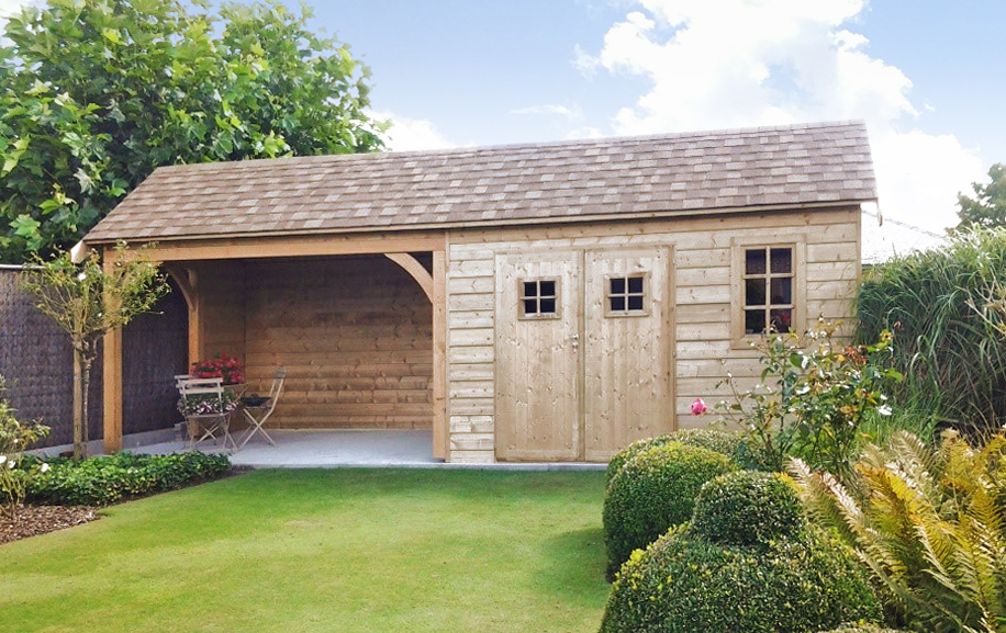Cottage abri de jardin anglais