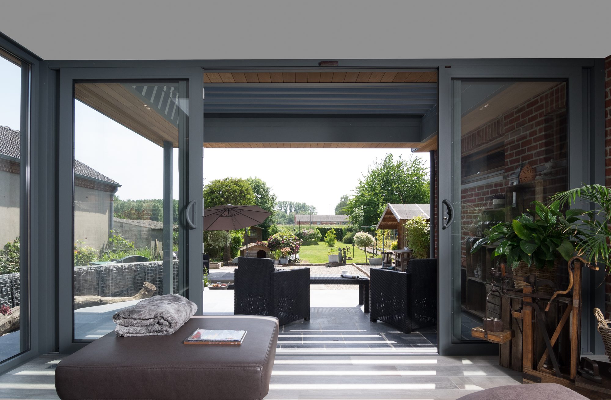 Leefveranda met Renson terrasoverkapping