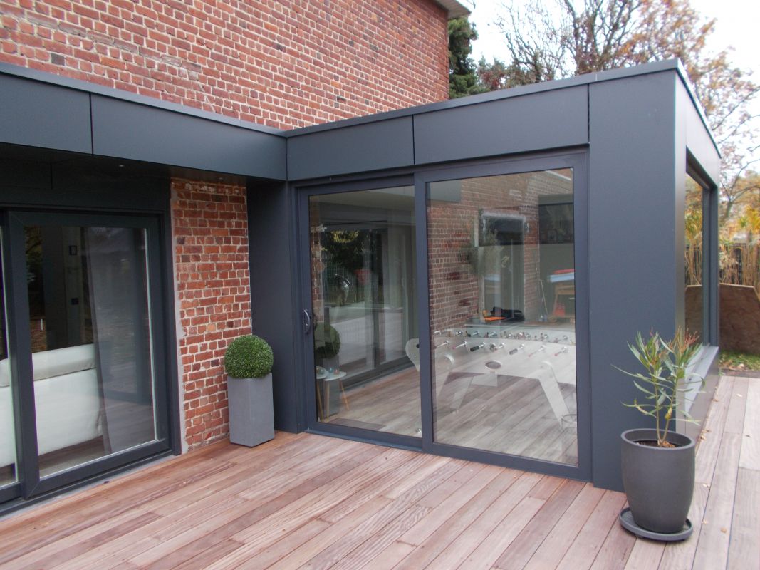 Moderne uitbouw