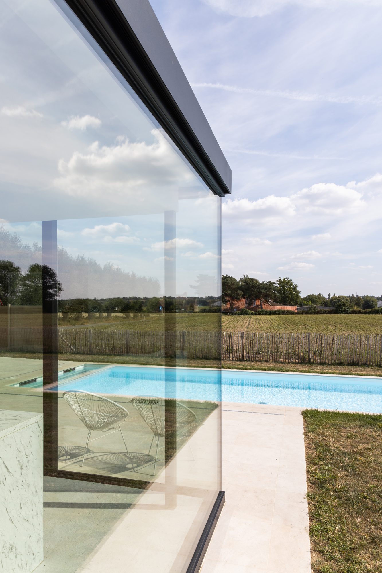 Atrium veranda uitbouw