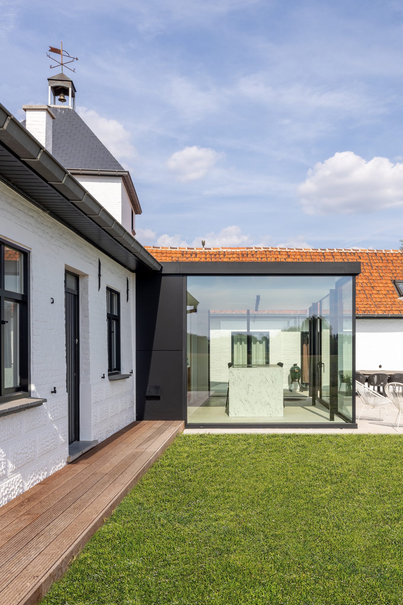 Atrium uitbouw