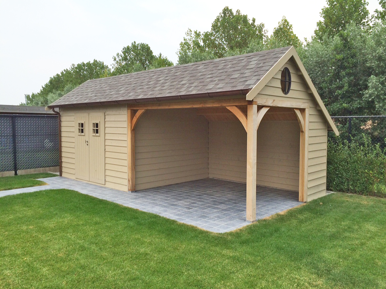 Cottage met overdekt terras
