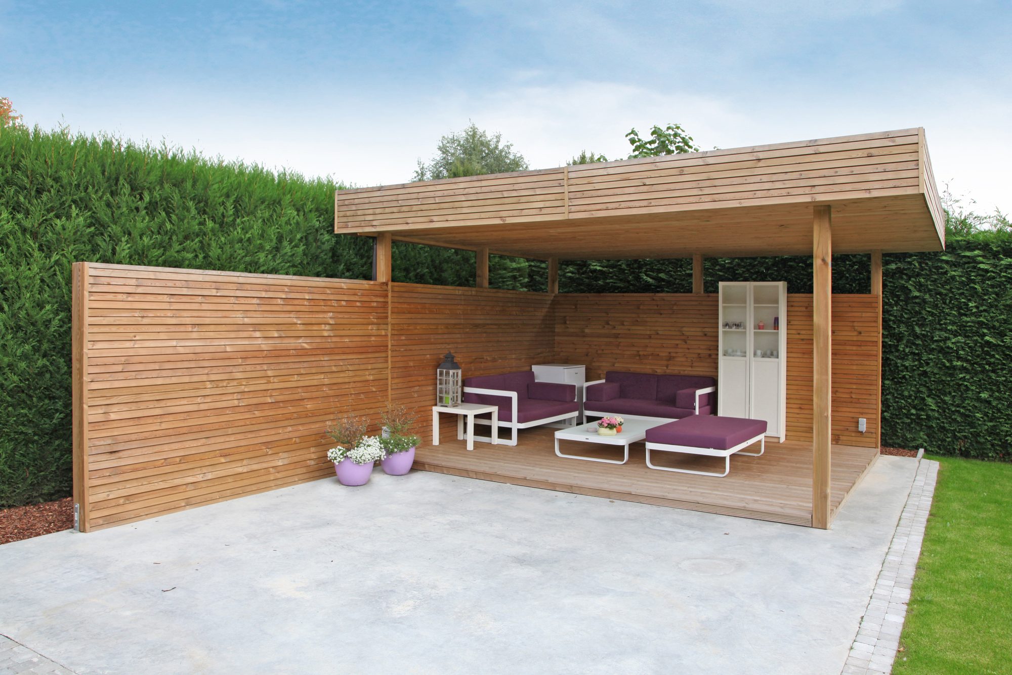 Pergola en bois